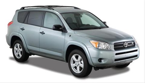 Husky OE-Style Fender Flares for 2006-2008 RAV4 - 28031921 Flares, OE Style, Front and Rear, Black, Dura-Flex Thermoplastic, Toyota, Set of 4
