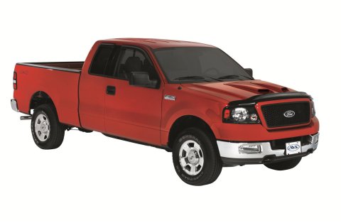 Husky Bugflectors II for 2004-2008 F-150, 2006-2008 MARK LT - 2815033 Bug Guard, Bugflector II, Smoke, Ford, Lincoln, Each