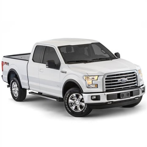 Husky OE-Style Fender Flares for 1997-2004 DAKOTA - 2805922 Flares, OE-Style, Front and Rear, Black, Dura-Flex Thermoplastic, Dodge, Set of 4