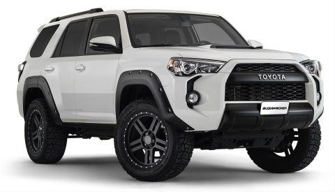 Husky Pocket-Style Fender Flares for 2014-2024 4RUNNER - 2803921 Flares, Pocket Style, Front and Rear, Dura-Flex Thermoplastic, Black, Toyota, Set of 4
