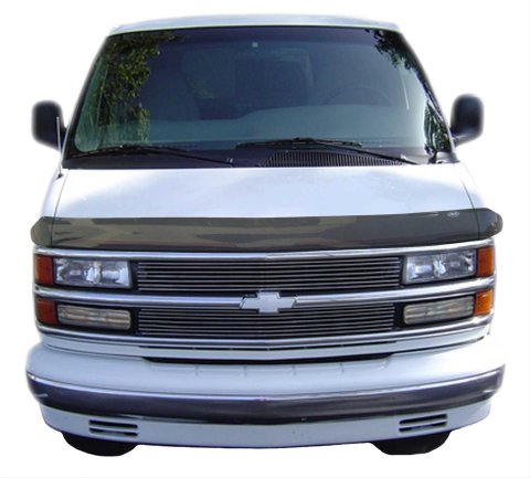 Husky Bugflectors II 2815918 Bug Guard, Bugflector II, Smoke, Chevy, GMC, Full Size Van, Each