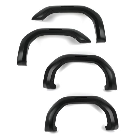 Husky Extend-A-Fender Flares for 2020-2025 SIERRA 2500 HD, 3500 HD - 2804988 Fender Flares, Extend-A-Fender, Front and Rear, Matte Black, Dura-Flex Thermoplastic, GMC, Pair