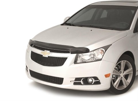 Husky Hood Shields for 2011-2015 CRUZE - 2810419 Bug Guard, Carflector, Acrylic, Smoke, Chevy, Each