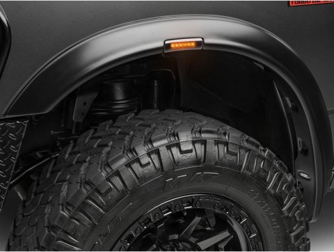 Husky Liners Fender Flares 2805940 2019-25 RAM 2500/3500, FF RVL STYLE 4PC, Covers 1.5 in., , BLACK