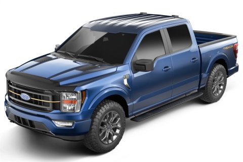 Husky Liners Bug Guards 2830229 AEROSKIN II TEXTURED BLACK 2024-2025 FORD F-150 KING RANCH