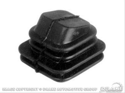 Scott Drake Clutch Lever Dust Boots C3OZ-7513-A Boot, Rubber, Black, Ford, Each