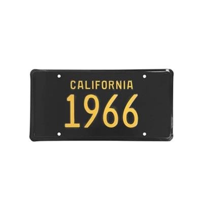 Scott Drake License Plates ACC-LP-66C Plate, 1966 California Plate