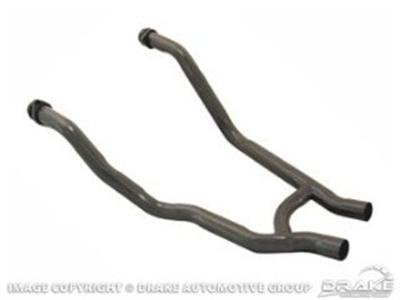 Scott Drake H-Pipes C5ZZ-5246-K H-Pipe, Exhaust, Steel, Aluminized, Ford, 4.7L, Each