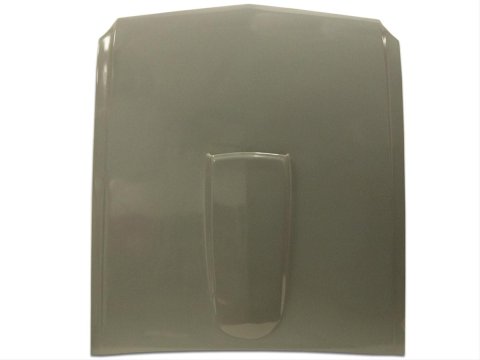 Scott Drake Reproduction Hoods S1MS-16612-A Hood, Fiberglass, Gray Gelgoat, Ford, Each