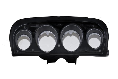 Scott Drake Instrument Panels C9ZZ-10838-C Panel, Plastic, Black, Ford, Each