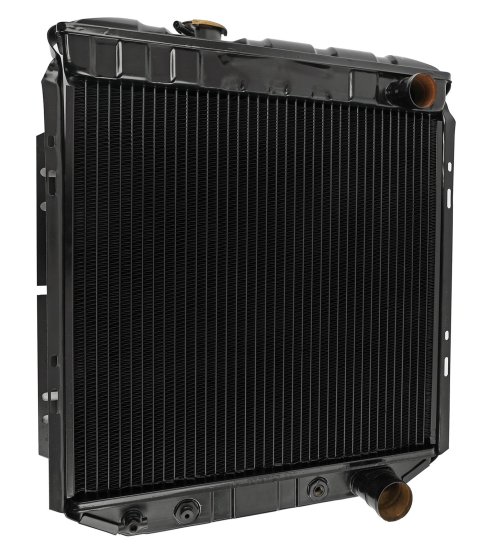 Scott Drake Replacement Radiators 259-3HF Radiator, Exact Fit, Copper, Brass, Natural, Transmission Cooler, Ford, Small Block, Each