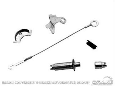 Scott Drake Self-Adjuster Repair Kits C5ZZ-2041-CK Brake Hardware Kits, Kit, Fits 10.00 in. Drums, Front or Rear, Right, Ford, Mustang, Kit