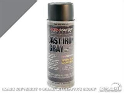 Scott Drake AccuMatch Detail Paint 12 oz. Semi-gloss Gray/Silver RP-101 Paint, AccuMatch, Detail, Acrylic Enamel, Cast Iron Gray, Semi-gloss, oz., Aerosol, Each