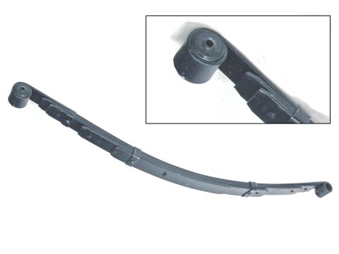 Scott Drake Lowering Leaf Springs for 1965-1973 MUSTANG - C5ZZ-5560-RE Springs, Rear, Type, Gray, Ford, Each