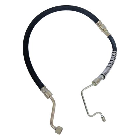 Scott Drake Power Steering Hoses and Lines C7OZ-3A719-C Hose, High-pressure, Steel/Rubber, Black, Ford, Each