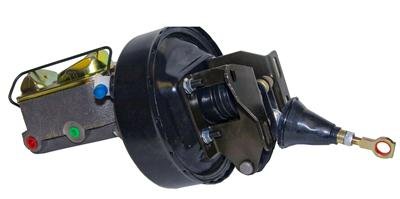 Scott Drake Power Brake Conversion Kits PBC-67-1 Master Cylinder, Conversion, Dual Bowl Design, Cast Iron, Natural, Reservoir, Booster, Ford, Kit