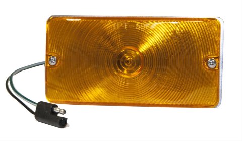 Scott Drake Parking Lights D2BZ-13200-A Light Assemblies, Amber Lens, Ford, Each