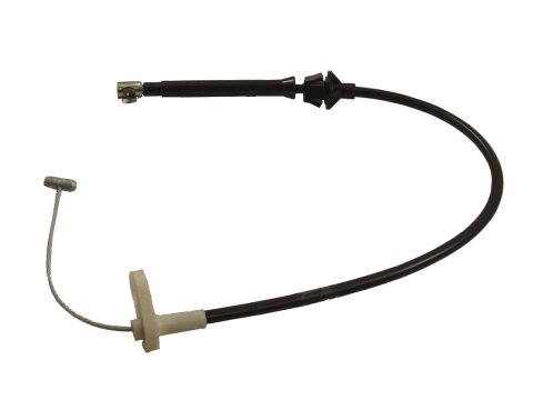 Scott Drake Accelerator Cables C9ZZ-9A758-A Cable, Braided Stainless Wire, Black Plastic Jacket, Ford, Each