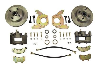 Scott Drake Disc Brake Conversion Kits DBC-6769-6 Brakes, Conversion, Front, Solid Surface Rotors, 1-piston Calipers, Ford, Kit