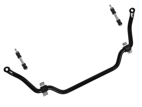Scott Drake Sway Bars S1MS-5482-B Bar, Front, Solid, Steel, Black Powdercoated, 1.125 in. Diameter, Ford, Kit