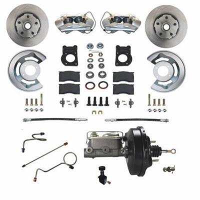 Scott Drake Disc Brake Kits DBC-A134-A Conversion, 1971-73 Power Conversion Kit With Automatic Transmissions