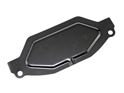 Scott Drake Automatic Transmission Inspection Plates C6AZ-7986-A Plate, Steel, Black, 1966-1970 Ford, C-6, Each