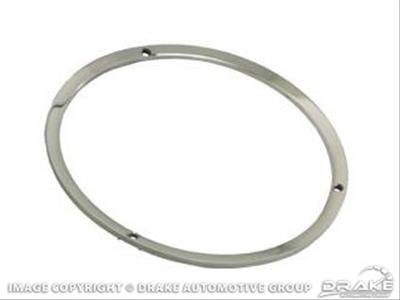 Scott Drake Headlight Rings C7ZZ-13064-C Light Bezel, Headlight, Steel, Chrome, Ford, Pair