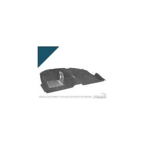 Scott Drake Mustang Replacement Carpet Sets CAR65-CP-DB Carpet, Complete, Loop, Dark Blue, Ford, Coupe, Set