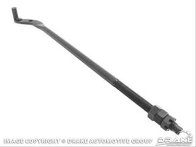 Scott Drake Strut Rods C9ZZ-3468-D Rod, Driver Side, Steel, Black, Nut, Ford, Each
