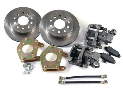 Scott Drake Disc Brake Kits DBC-REAR Rear Conversion Kit (Standard rotors, 28 spline)