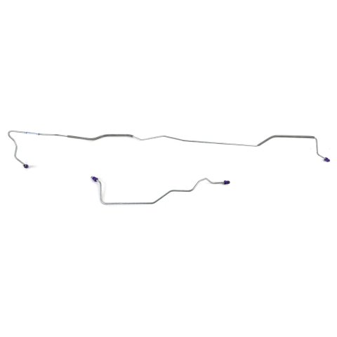 Scott Drake Rear End Housing Brake Line Sets MHB003 Lines, Steel, Natural, Ford, Set