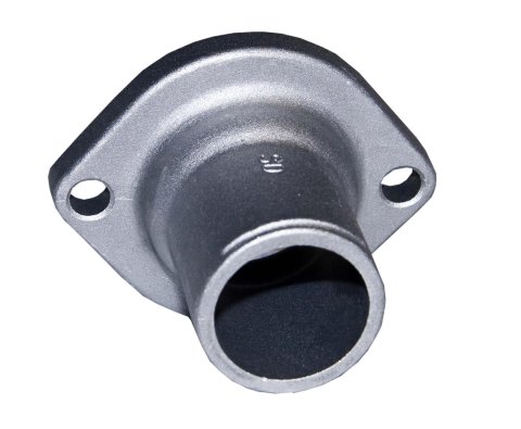 Scott Drake Water Necks D0AZ-8592-A Thermostat Housing, Steel, Gasket Seal, Ford, 351C, Each