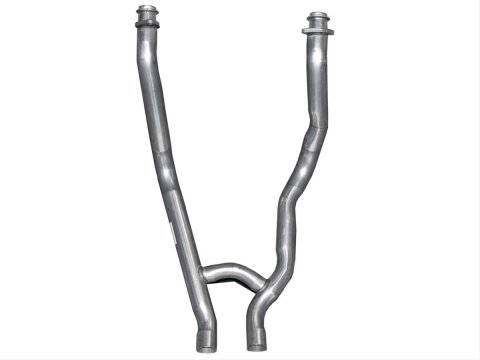 Scott Drake H-Pipes C5ZZ-5246-L Exhaust Crossover Pipe, H-Pipe, 2.25 in. Diameter, Steel, Aluminized, Ford, Mustang, Small Block Windsor, Each