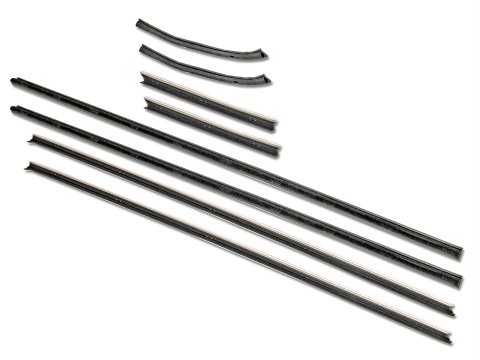 Scott Drake Weatherstrip Seals, Individual Position CG121 69-70 Cougar Window Channel