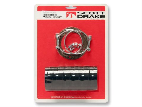 Scott Drake Fuel Tank Filler Kits KIT-FUL-2 Kit, Repair, Hose Clamp, Hose, Hardware, Kit