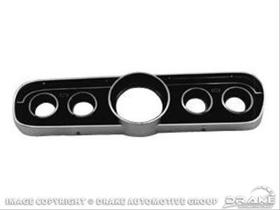 Scott Drake Instrument Panels C5ZZ-10838-C Panel, Instrument, 5-Hole, Black, Ford, Each