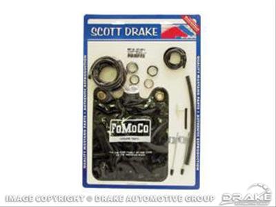 Scott Drake Windshield Washer Pumps KIT-WIP-1 64-65 Winshield Deluxe Kit