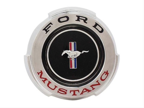Scott Drake Fuel Tank Caps C5ZZ-9030-A Cap, Die-cast, Black, Chrome, Ford, Each