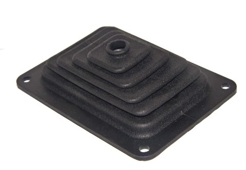 Scott Drake Manual Shifter Boots C9ZZ-7277-A Boot, Manual, Rectangle Base, Rubber, Black, Floor, Ford, Mercury, Each