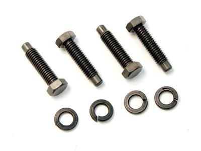 Scott Drake Bumper Fasteners 372434-FBK Brace Bolts, Front, Steel, Natural, Ford, Set of 4