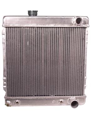 Scott Drake Replacement Radiators 259-2AL Radiator, Replacement, Downflow, Aluminum, Natural, Transmission Cooler, Ford, Small Block, Each