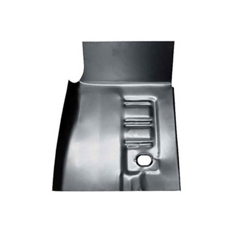 Scott Drake Floor Panel Patches M106RH Pan Patch, Passenger Side, Steel, Natural, 24.00 in. Width, 22.50 in. Length, Ford, Each
