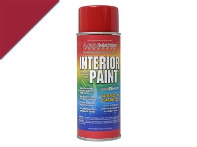 Scott Drake AccuMatch Interior Paint 12 oz. Metallic Red L-5773 Paint, Accumatch, Interior, Lacquer Type, Dark Red, Metallic, oz., Aerosol, Ford, Each