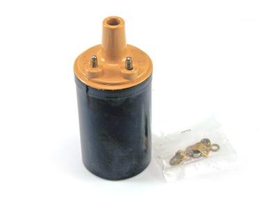 Scott Drake Ignition Coils B6A-12029-B Coil, Canister, Socket, 20,000 V, Black, Yellow, Round, Ford, Each