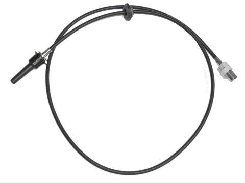 Scott Drake Speedometer Cables for 1969-1973 COUGAR, MUSTANG - C9ZZ-17260-A Cable, Black Plastic Jacket, Ford, Mercury, Each