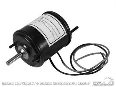 Scott Drake Heater Blower Motors C9ZZ-18527-A Motors, Models without Factory Air Conditioning, Direct Replacement, Without Wheel, Ford, Mustang, Each
