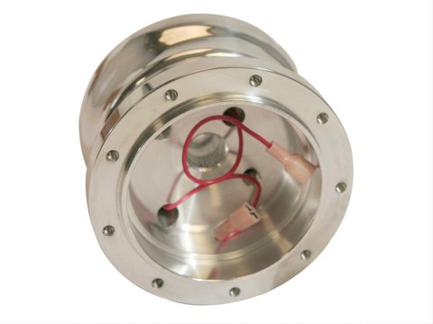 Scott Drake Corso Feroce Steering Column Adapters S1MS-3511-P Adapter, 9-Bolt Mount, Polished, Billet Aluminum, for Wheel, Ford, Each