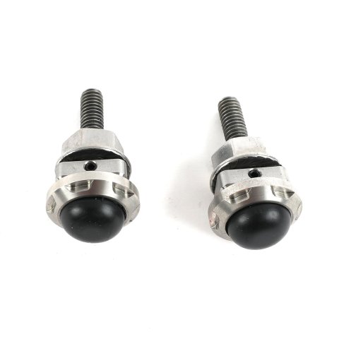 Scott Drake Hood Bump Stops E7ZZ-16763-S 79-93 STAINLLESS STEEL HOOD BUMPERS
