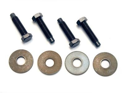Scott Drake Bumper Fasteners for 1964-1973 MUSTANG - 372434-RBK Brace Bolts, Rear, Steel, Natural, Ford, Set of 4