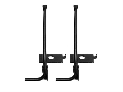Scott Drake Windshield Washer Nozzles C7ZZ-17603-A Nozzles, Matte Black, Ford, Pair